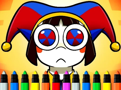 Digital Circus Coloring Adventure thumbnail